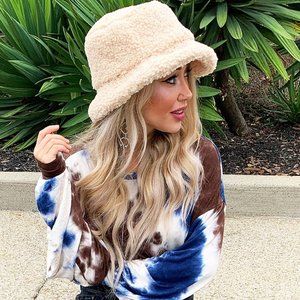 Faux Sherpa Bucket Hat